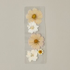 Floral Print Bookmark